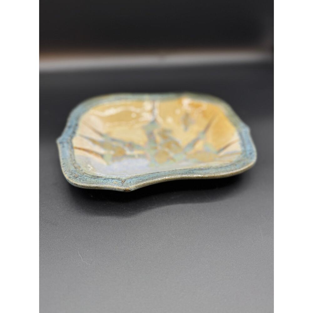 Signed Studio Pottery Trinket Dish
